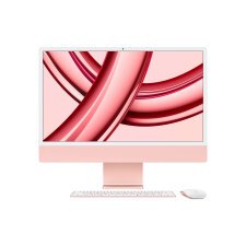 Apple iMac Apple M M3 59,7 cm (23.5") 4480 x 2520 pixels PC All-in-One 8 Go 256 Go SSD macOS Sonoma Wi-Fi 6E (802.11ax) Rose