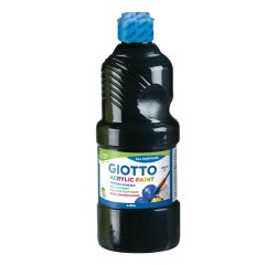 Giotto 000533724 pittura 500 ml Nero Bottiglia