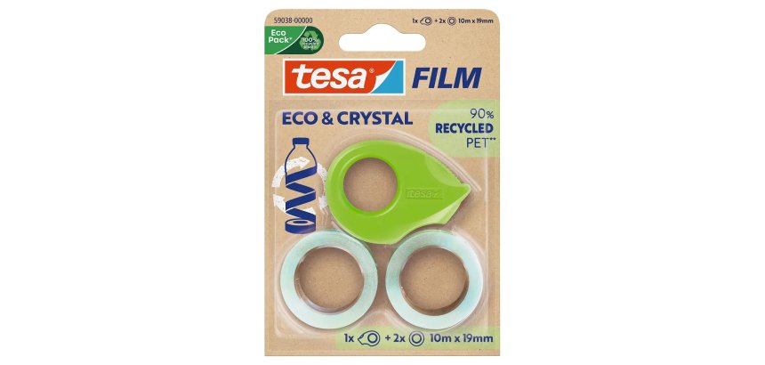 TESA Eco & Crystal 10 m Polistirene (PS)