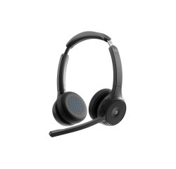 Cisco HS-WL-722-BUNA-C casque Sans fil Arceau Bureau/Centre d'appels Bluetooth Noir