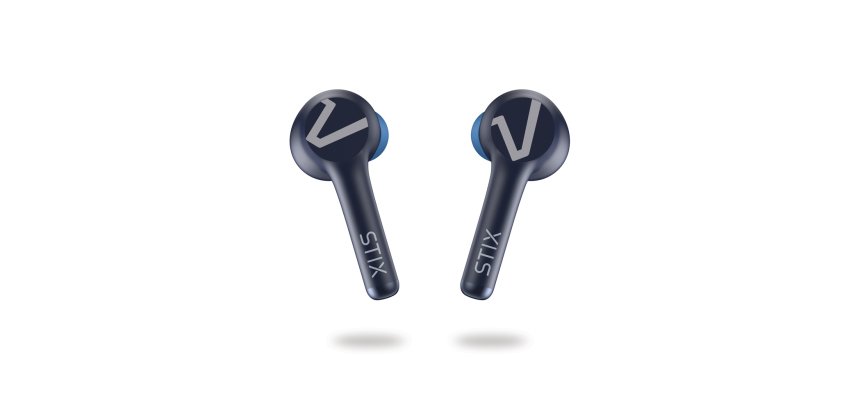 Veho STIX Auriculares Inalámbrico Dentro de oído Llamadas/Música Bluetooth Azul