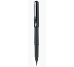 Feutre dessin pentel pocket brush pointe pinceau et recharge cartouche encre noire pigments sous pochette