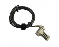 MCL MJ1C99A8LEUNIVCOD câble antivol Noir 2 m