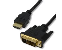 MCL Cable HDMI / DVI-D (24+1) 2.0 m 2 m Noir