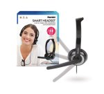 Hamlet Smart Headset cuffia per computer con microfono regolabile connesione jack 3.5mm