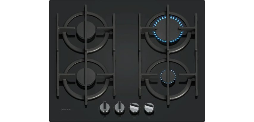 NEFF Plaque gaz T26PIP4S0, N 70, FlameSelect, Verre trempé
