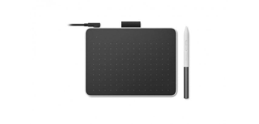 Wacom One S graphic tablet Black, White 152 x 95 mm USB/Bluetooth