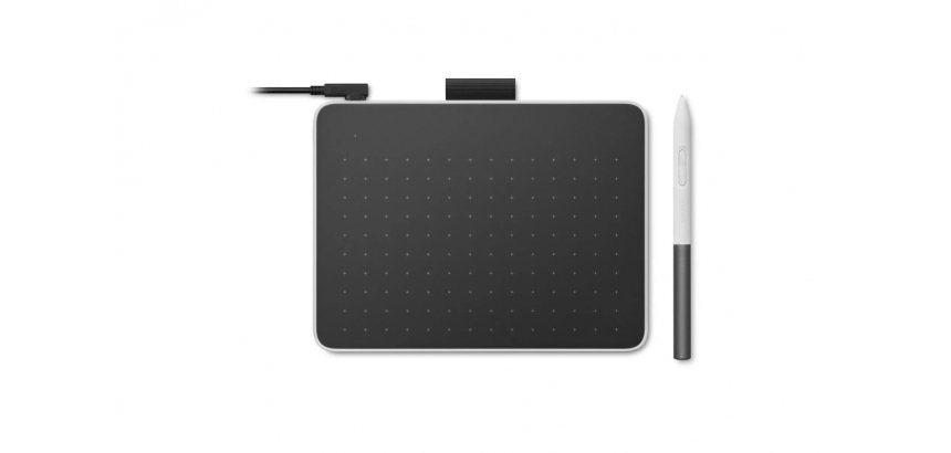 Wacom One S tableta digitalizadora Negro, Blanco 152 x 95 mm USB