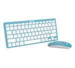 Pantone PT-KB09G1 keyboard Mouse included Home RF Wireless QWERTY Italian Blue