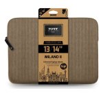PORT Designs Milano II Eco Sleeve 35,6 cm (14") Housse Marron