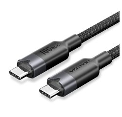 Vention TRGBH cable USB USB 3.2 Gen 2 (3.1 Gen 2) 2 m USB C 10 Gbit/s 100 W Negro