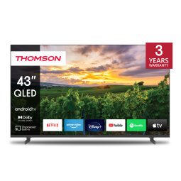 THOMSON TV QLED 4K 109 cm 43QA2S13 Android TV 43'' Qled