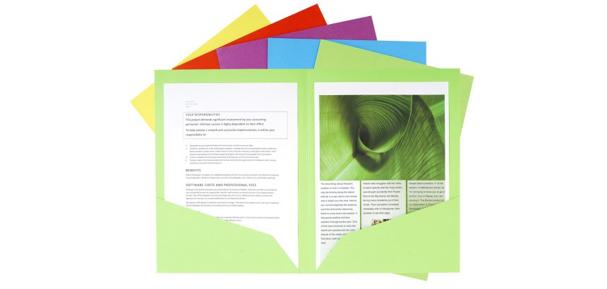 Exacompta 415000E folder Carton Multicolour A4