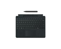Microsoft Surface Pro Keyboard w/ Slim Pen QWERTY Anglais Microsoft Cover port Noir
