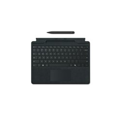 Microsoft Surface Pro Keyboard w/ Slim Pen QWERTY Anglais Microsoft Cover port Noir