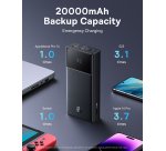 Baseus STAR LORD OVERSEAS EDITION 20.000 MAH DIGITAL DISPLAY POWERBANK 65W-SIYAH Polímero de litio 20000 mAh Negro