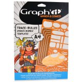 Le trace bulle GRAPH'IT, accessoire innovant pour tracer des bulles de manga - Modèle B