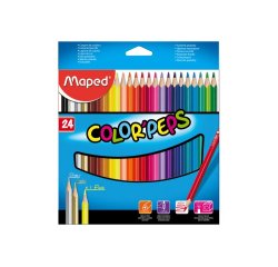 Crayon de couleur COLOR'PEPS Star, étui carton de 36