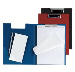 SEI Rota 293422 clipboard A4 Cardboard, Polyvinyl chloride (PVC) Black