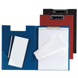 SEI Rota 293422 clipboard A4 Cardboard, Polyvinyl chloride (PVC) Black