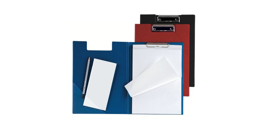 SEI Rota 293422 portablocco A4 Cartoncino, Cloruro di polivinile (PVC) Nero