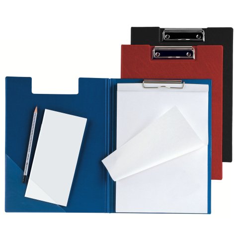 SEI Rota 293422 clipboard A4 Cardboard, Polyvinyl chloride (PVC) Black