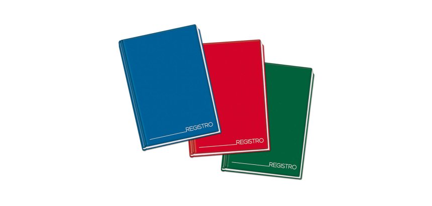 Registro cartonato - 5mm - 210 x 297mm - 96 fogli - Blasetti