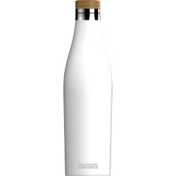 SIGG Meridian White Uso quotidiano 500 ml Bamboo, Acciaio inox Bianco