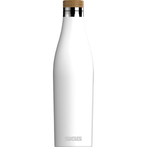 SIGG Meridian White Daily usage 500 ml Bamboo, Stainless steel