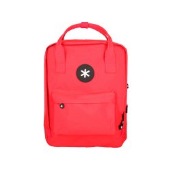 Sac dos antartik 1 compartiment ordinateur portable 18\" poche exterieur fermeture eclair dim. 300x115x390mm rouge