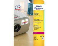 Avery L6140-20 self-adhesive label Rounded rectangle Permanent White 800 pc(s)