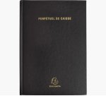Agenda bureau 14,8x21 cm Caisse Perpétuel Journalier - Noir