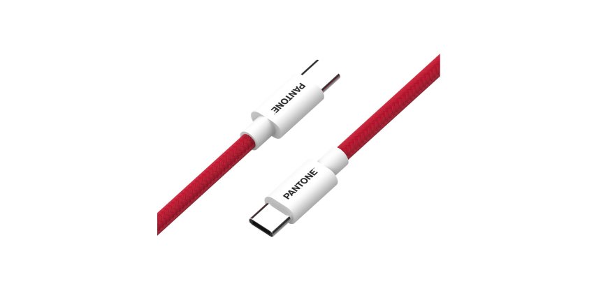 Pantone PT-CTC002-5R1 USB cable 1.5 m USB C Red