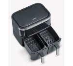 Severin FR 2463 Double 8 L Stand-alone 2600 W Hot air fryer Black