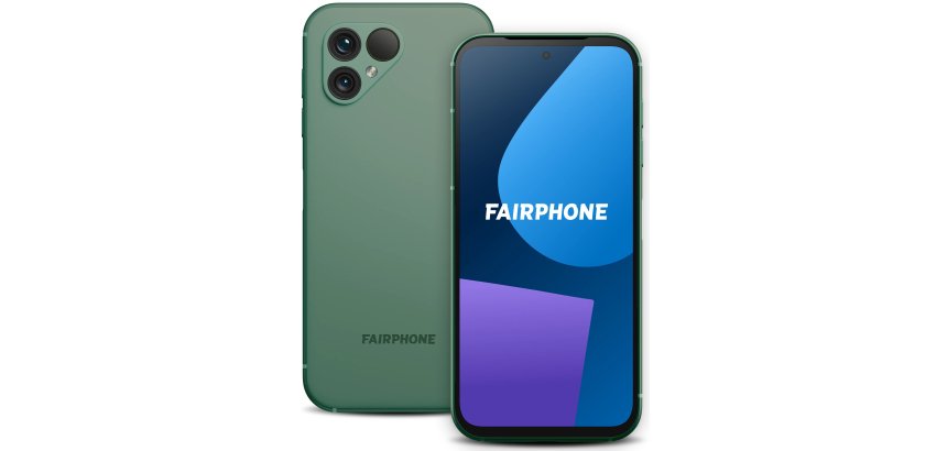 Fairphone 5 16,4 cm (6.46") Double SIM Android 13 5G USB Type-C 6 Go 128 Go 4200 mAh Vert