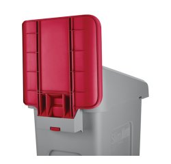 Rubbermaid 2007905 trash can accessory Red Lid