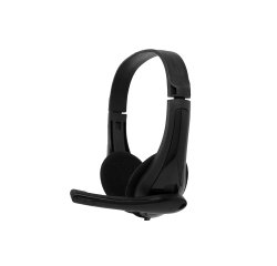 Empire Media DESK-930 Auricolare Cablato A Padiglione Musica e Chiamate Nero