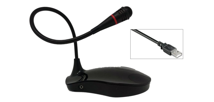 Empire Media DESK-150 Black Table microphone