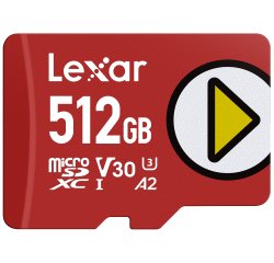 Lexar LMSPLAY512G-BNSNG memoria flash 512 GB MicroSDXC UHS-I Clase 10