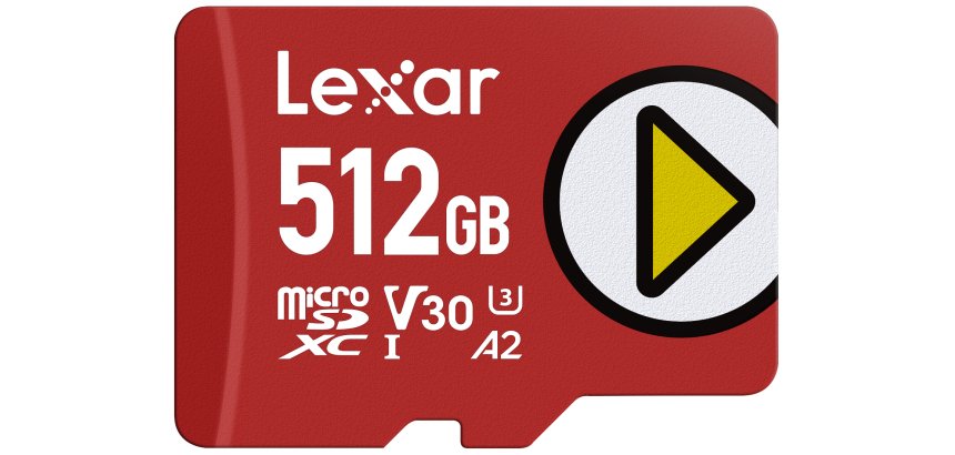 Lexar LMSPLAY512G-BNSNG memoria flash 512 GB MicroSDXC UHS-I Clase 10