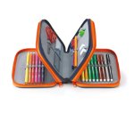 Favorit 400184016 astuccio per matita Astuccio portamatite Tessuto Colori assortiti
