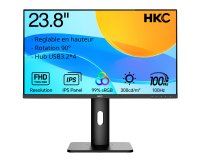 MCL Moniteur 23,8" IPS QHD, VGA + HDMI + DP + Audio + 4 * HDMI 3.2 + SPK