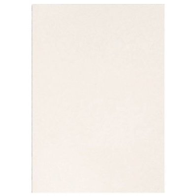 Couverture q-connect carton 250g grain cuir pour reliure format a4 coloris blanc paquet 100 unités