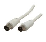 MCL MC782-10M câble coaxial Blanc