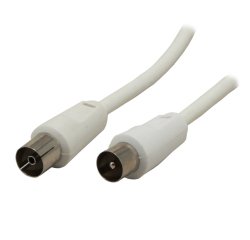 MCL MC782-10M câble coaxial Blanc
