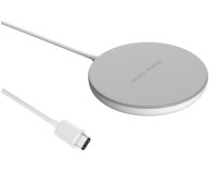 DLH DY-AU4725 chargeur d'appareils mobiles Smartphone Argent, Blanc USB Recharge sans fil Intérieure