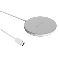 DLH DY-AU4725 chargeur d'appareils mobiles Smartphone Argent, Blanc USB Recharge sans fil Intérieure