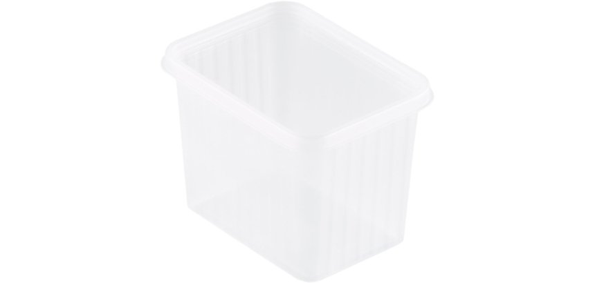 Duni 170513 disposable food storage container Plastic Transparent