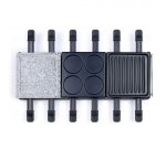 LIVOO Raclette Multifonction DOC234 Raclette Fondue 12 personnes