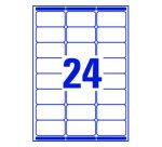 Etiquette SPECIAL pour timbres, 63,5 x 33,9 mm, blanc